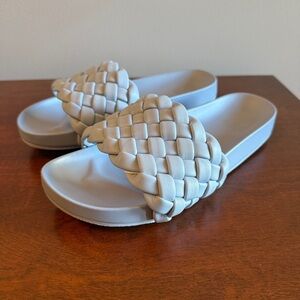 Dolce Vita Grazie Woven Sandals in Blue